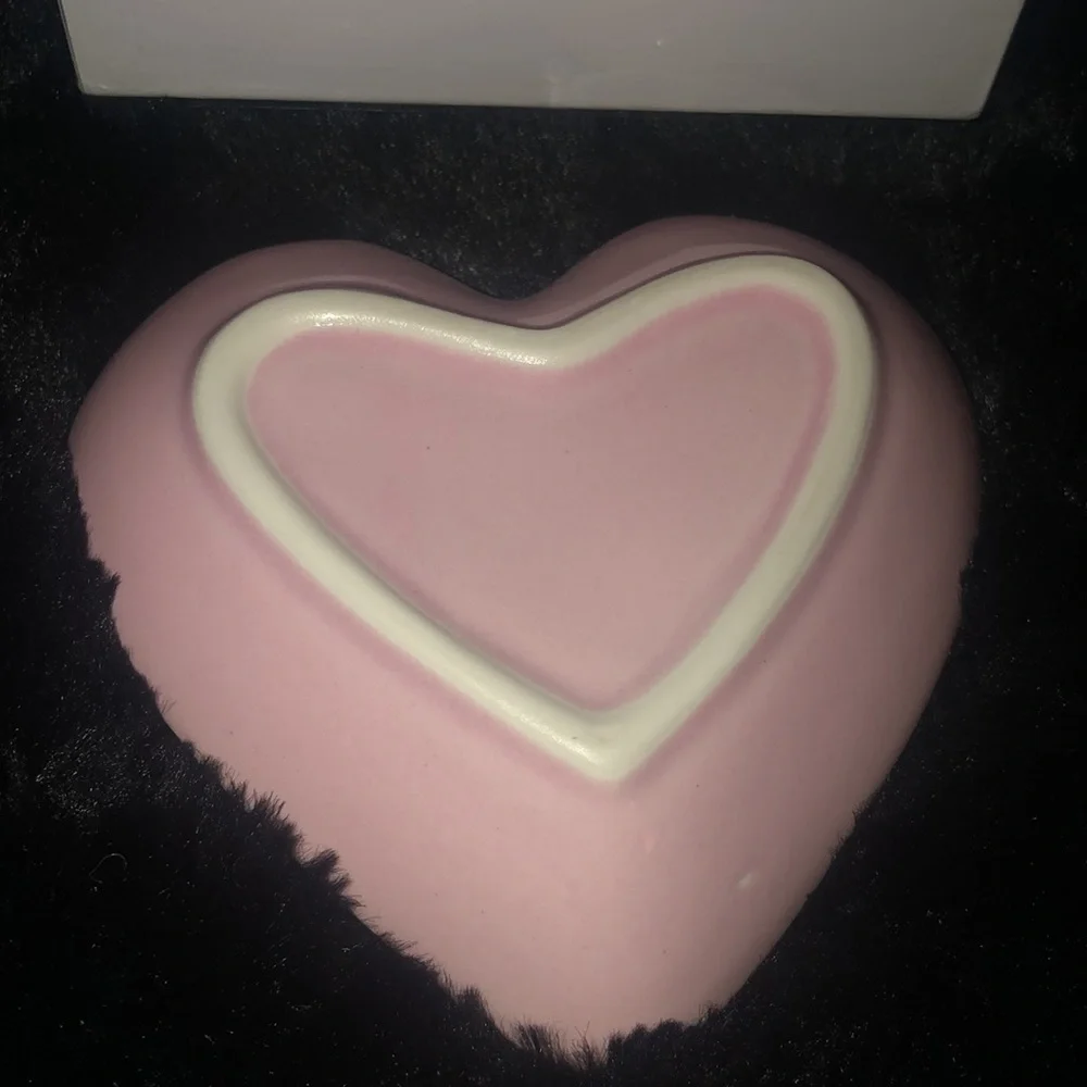 I Do‎  Ceramic Jewelry Ring trinket heart dish